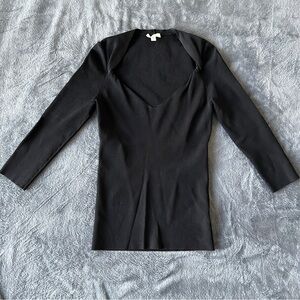 ✨Chic Black Long Sleeve Women's Top